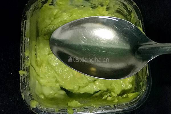 自制牛油果酱的做法图解7