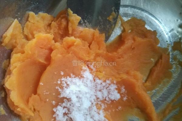梅花鹿红薯饼的做法图解2