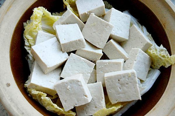 白菜豆腐煲的做法图解5