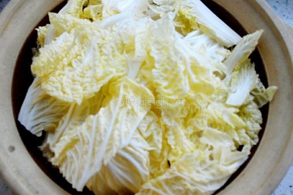 白菜豆腐煲的做法图解6