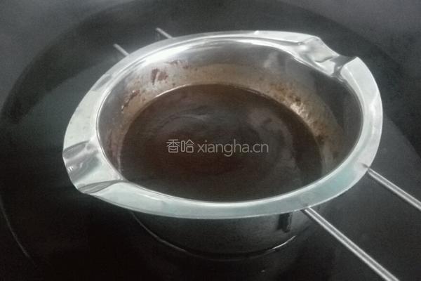 八寸巧克力戚风蛋糕的做法图解3