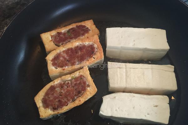 香煎酿豆腐的做法图解7