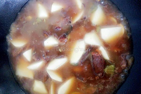 红烧牛肉炖土豆的做法图解16