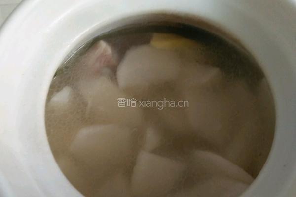 萝卜排骨汤的做法图解5