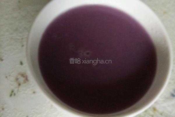 紫薯米糊的做法图解4