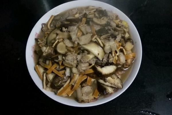 肉片炒香菇的做法图解5