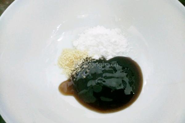 香菇肉末的做法图解3