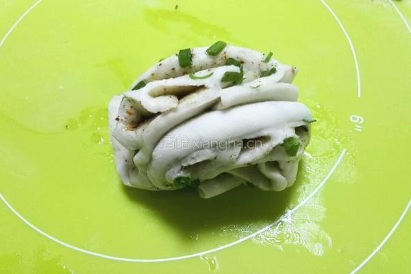 椒盐花卷的做法图解14
