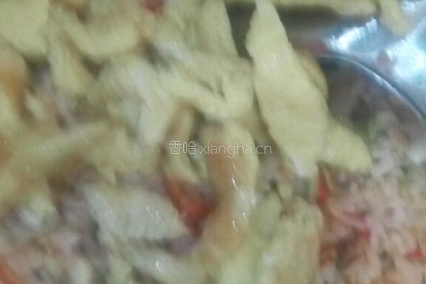 番茄青椒炒饭的做法图解7