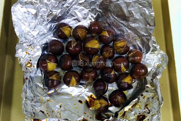 糖烤锥栗的做法图解10