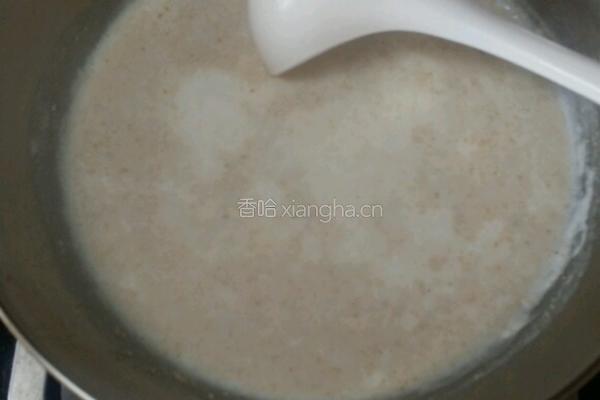 牛奶麻香甜羹的做法图解9