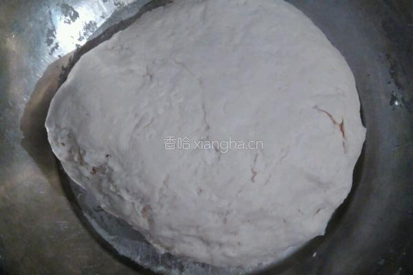 黄金葱花火腿饼的做法图解2