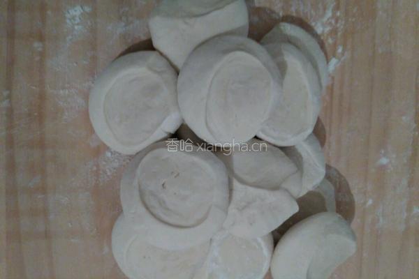 黄金葱花火腿饼的做法图解5