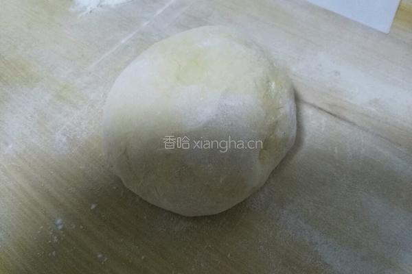 南瓜发面糖饼的做法图解1