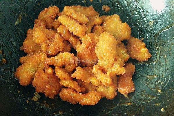 糖醋鸡片的做法图解9