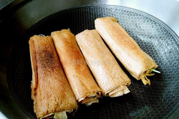 塌素菜煎饼的做法图解12