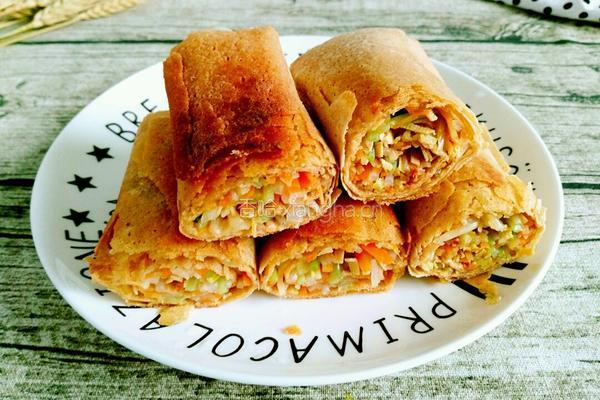 塌素菜煎饼的做法图解14