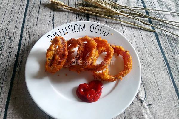 洋葱圈的做法图解11