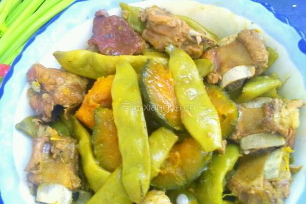 排骨炖豆角的做法图解6
