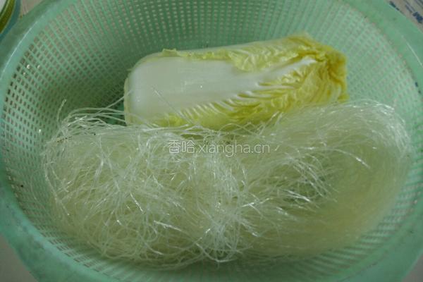 粉丝娃娃菜的做法图解1