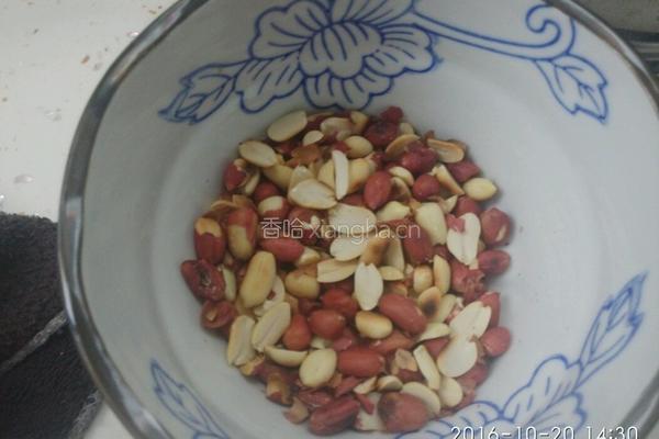 花生糊（两碗量）的做法图解3