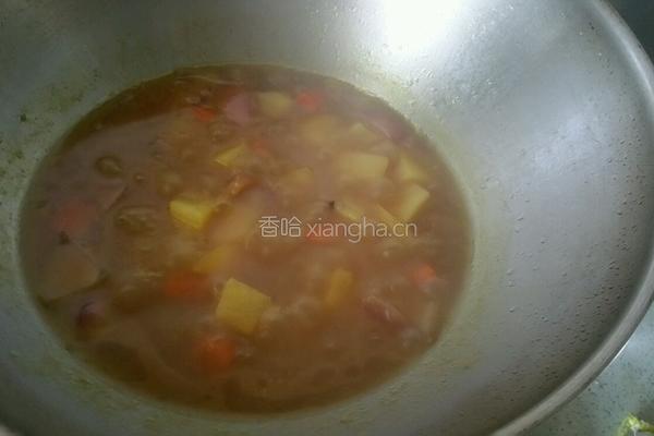 猪排咖喱饭的做法图解7