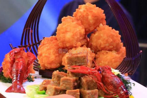 CCTV7食尚大转盘《灌汤龙虾球》
