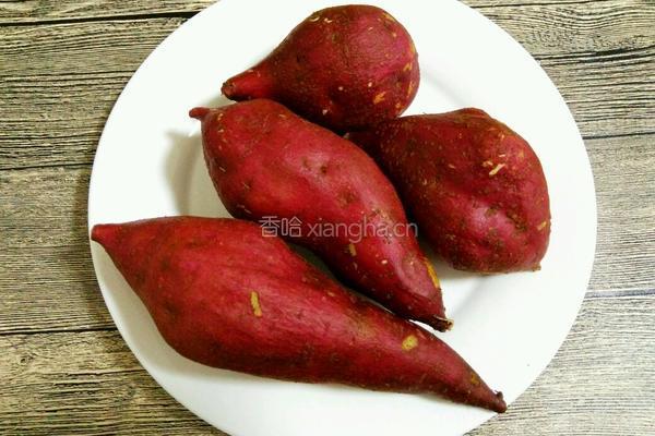 烤红薯（烤箱版）的做法图解1