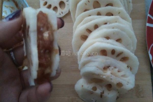 藕夹的做法图解4