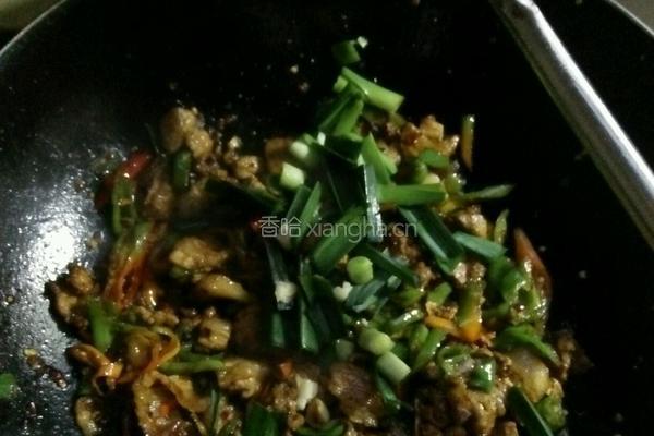 农家小炒肉的做法图解4
