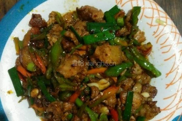 农家小炒肉的做法图解5
