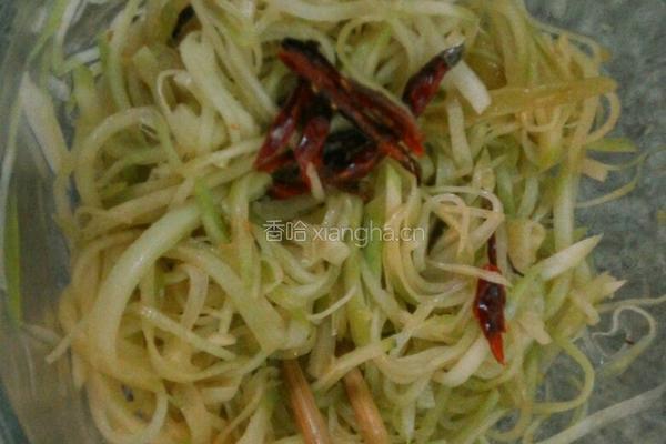 凉拌辣萝卜的做法图解6