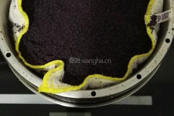 紫米绿豆糕的做法图解4