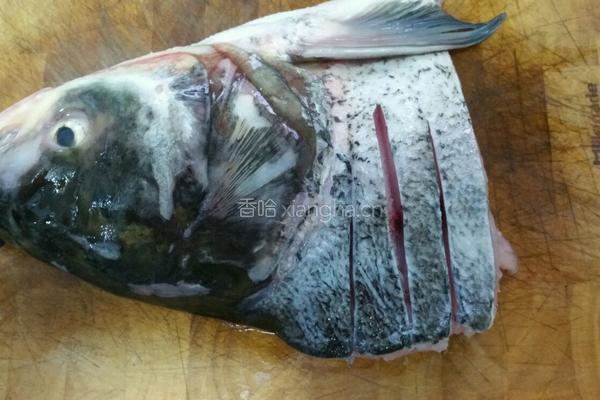 鲢鱼鱼头豆腐煲的做法图解2