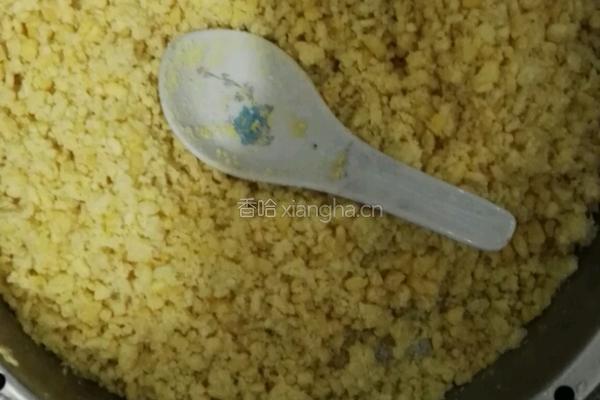 桂花绿豆糕的做法图解2