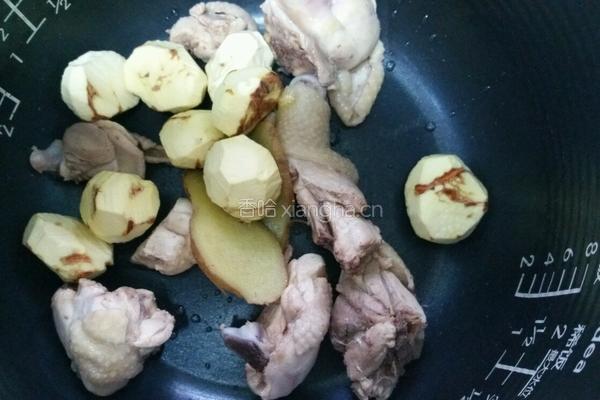 板栗炖鸡腿（电饭锅版）的做法图解10