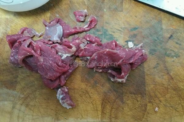 大葱炒牛肉的做法图解3
