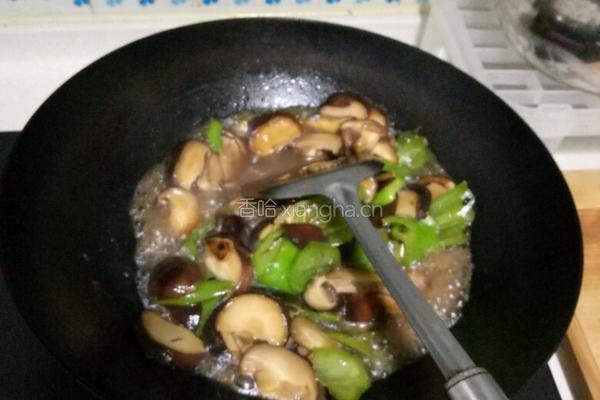 爆烧香菇的做法图解3