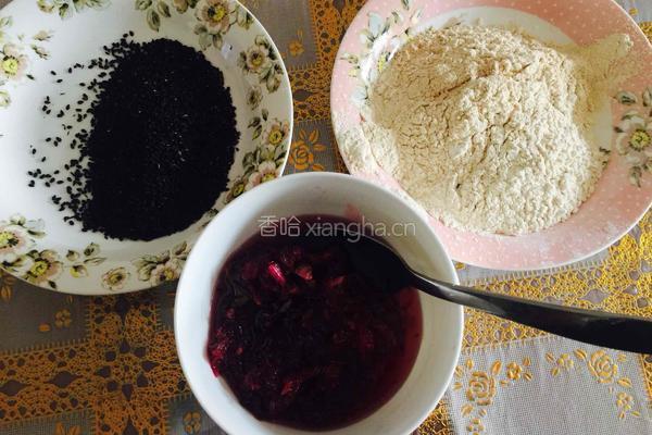 玫瑰花酥的做法图解1