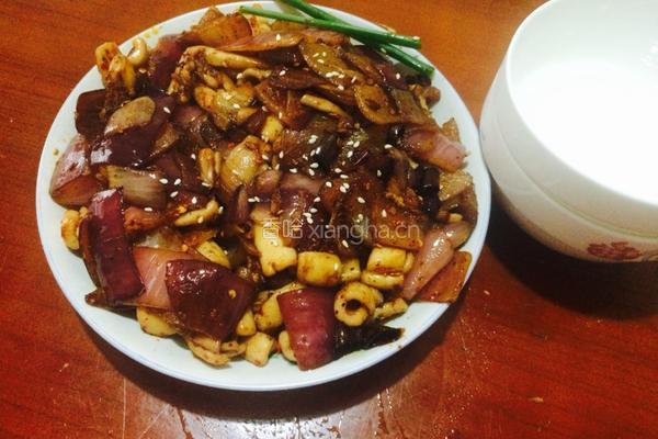 干煸鱿鱼的做法图解7