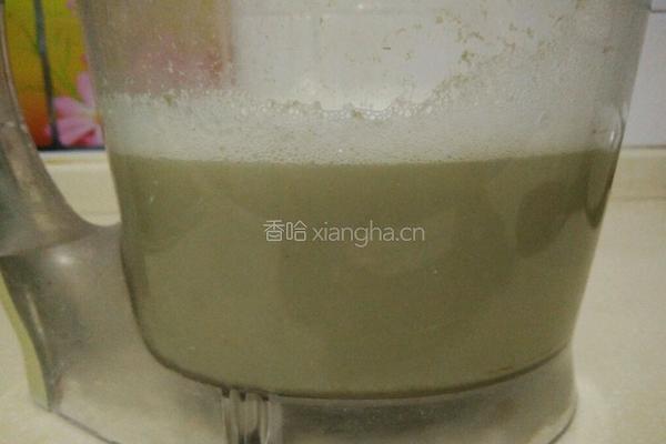 绿豆浆的做法图解6