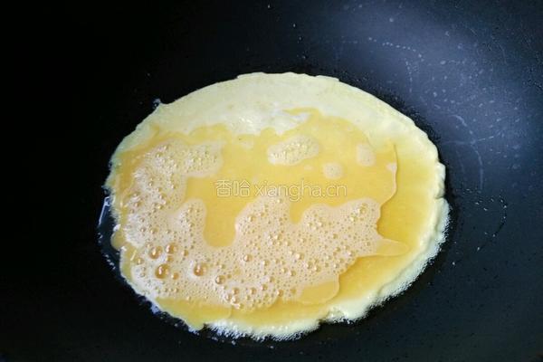 鸡蛋烩茼蒿的做法图解6