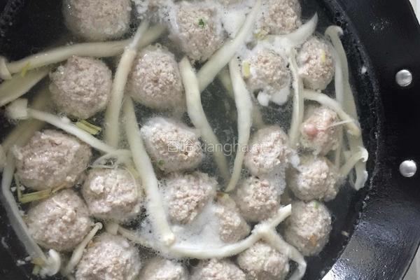 家常秘制清汤肉圆的做法图解7