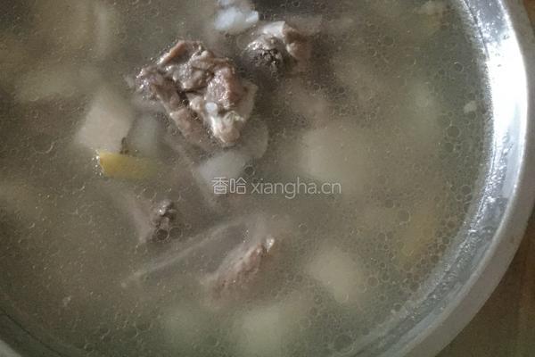 山药排骨汤的做法图解4