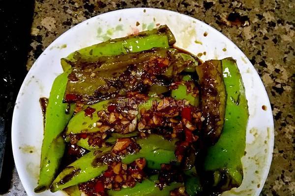 虎皮尖椒的做法图解10