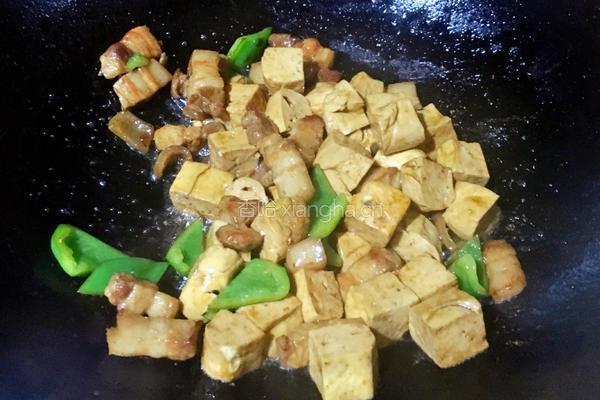 豆干烧肉的做法图解15