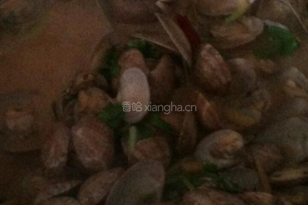 懒人爆香花蛤的做法图解13