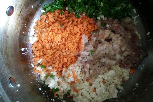 香炸肉饼的做法图解4