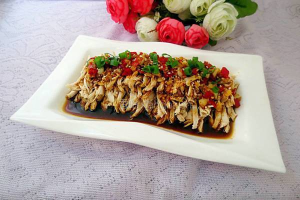 麻辣鸡丝的做法图解8