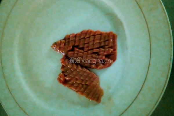 油爆腰子的做法图解1